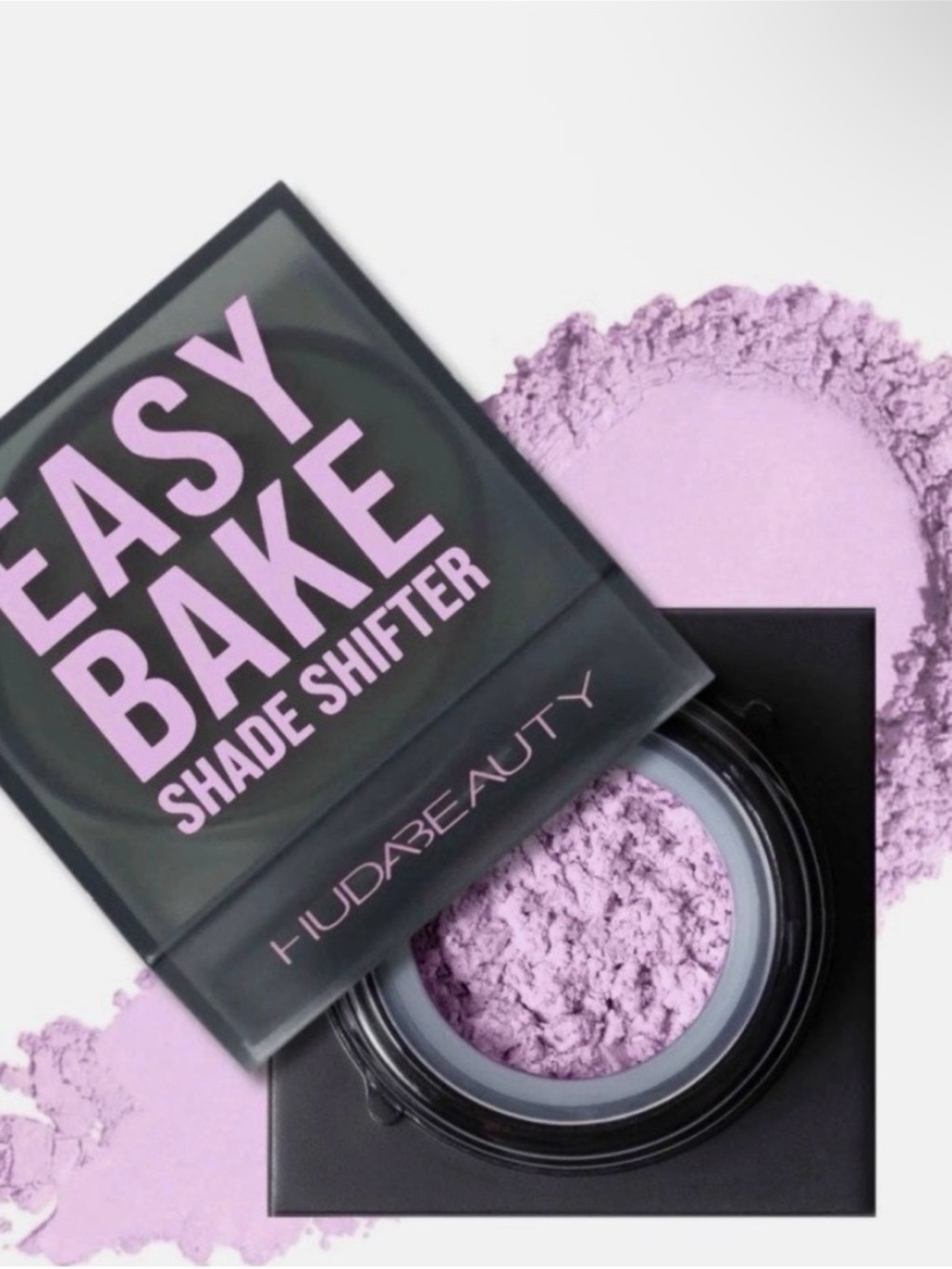 HUDA BEAUTY Easy Bake Shade Shifter Brightening Powder Neutralizing Lilac NEW